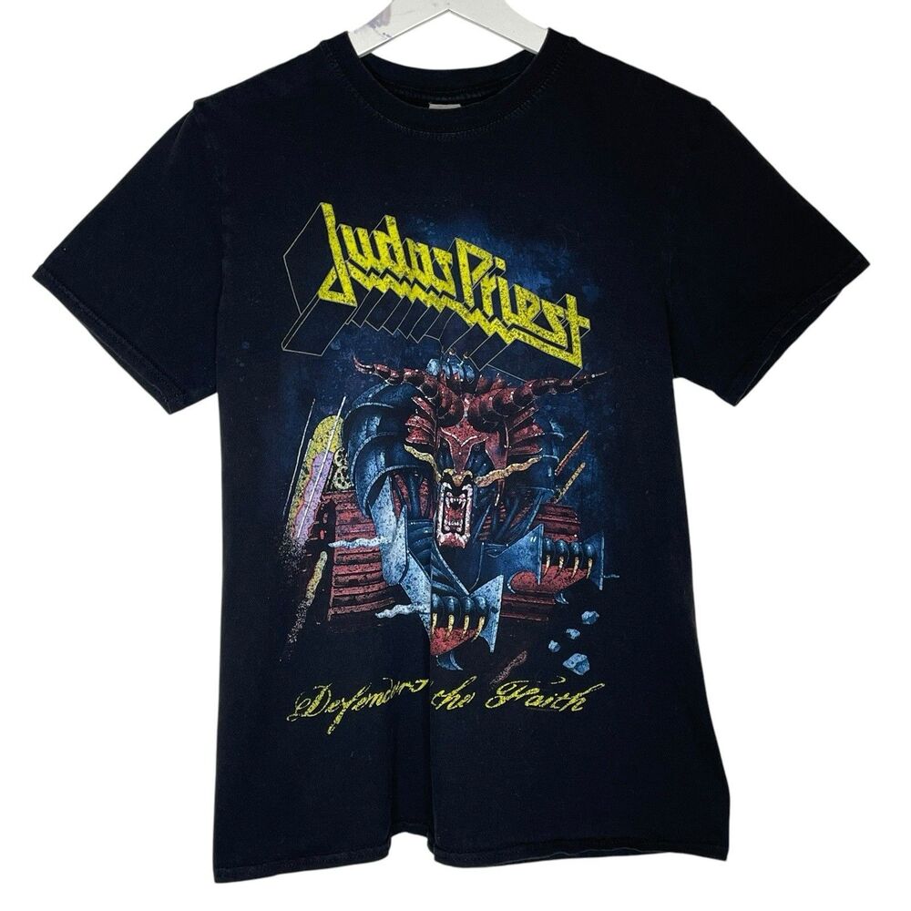 Judas Priest Album Shirt Sz Medium Defender Of The Faith 002